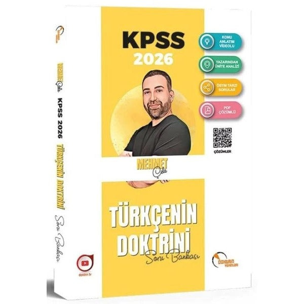 2026 KPSS Türkçenin Doktrini Soru Bankası Çözümlü