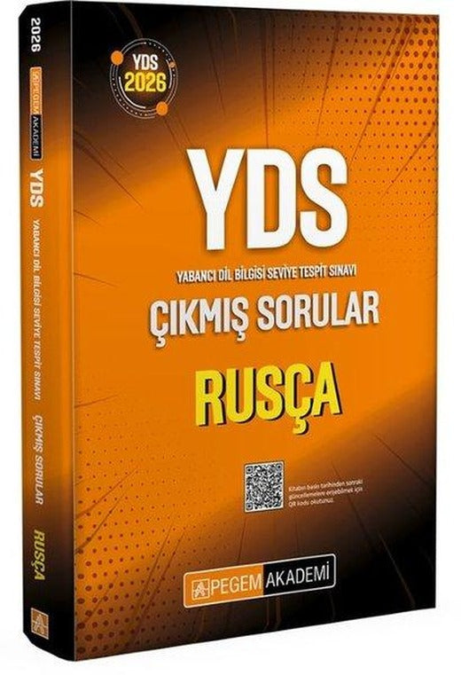 2026 YDS Rusça Çıkmış Sorular | Pegem Akademi Yayıncılık (İnce Kapak)