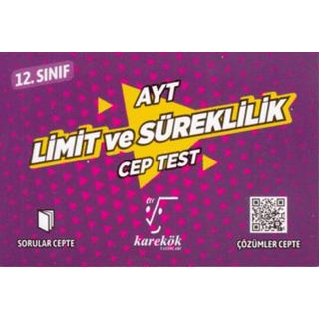 AYT Cep Test 12. Sınıf Limit ve Süreklilik