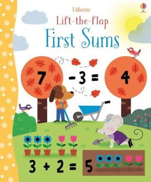 Lift-the-Flap First Sums | Usborne (Ciltli)