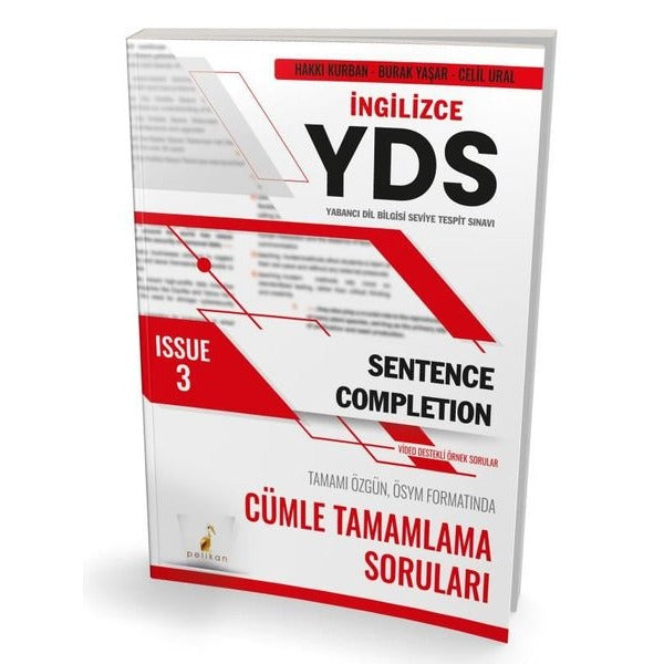 YDS İngilizce Vocabulary and Grammar Issue 3 | Pelikan Yayınları (İnce Kapak)