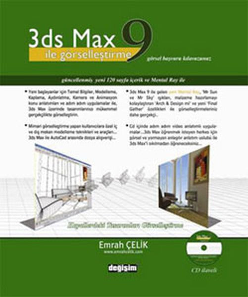 3DS Max 9 ile Görselleştirme | Değişim Yayınları (Ciltsiz)