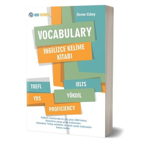 Vocabulary - İngilizce Kelime Kitabı | NSN Yayınevi (İnce Kapak)