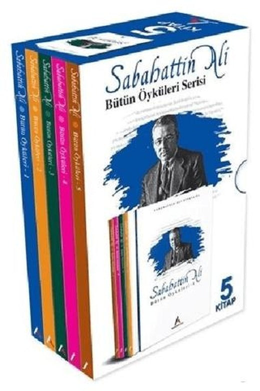 Sabahattin Ali Bütün Öyküleri (5 Kitap Kutulu) | Aperatif Kitap Yayınları (Ciltsiz)