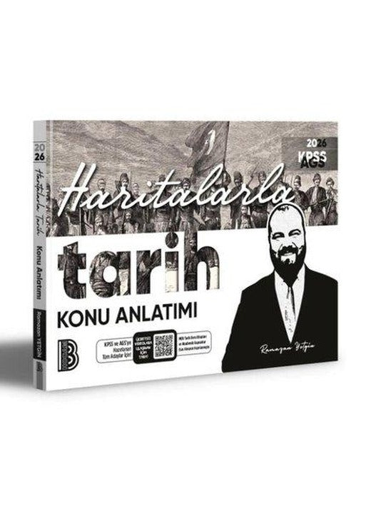 2026 KPSS - AGS Haritalarla Tarih Konu Anlatımı | Benim Hocam Yayınları (İnce Kapak)