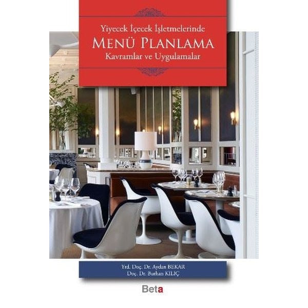 Menü Planlama | Beta Yayınevi (Ciltsiz)