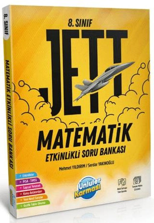 8. Sınıf Jett Matematik Etkinlikli Soru Bankası