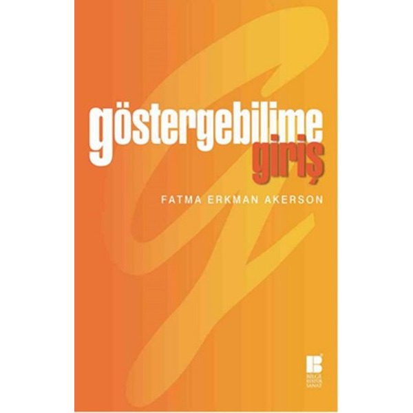 Göstergebilime Giriş | Bilge Kültür Sanat (İnce Kapak)
