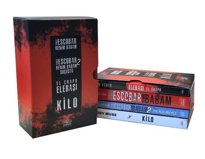 Acımasız Karteller Kutulu Seti - 4 Kitap Takım | Nemesis Kitap