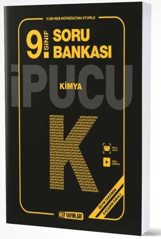 9.Sınıf Kimya İpucu Soru Bankası | Hız Yayınları (İnce Kapak)