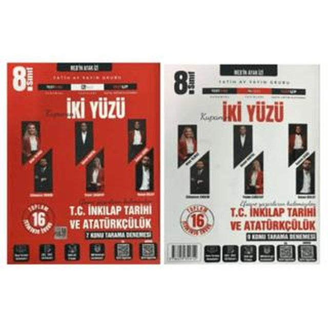 8. Sınıf MEB'in Ayak İzi Kupanın İki Yüzü T.C. İnkılap Tarihi ve Atatürkçülük Branş Denemeleri