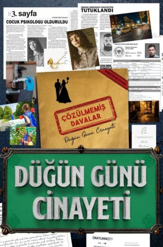 Düğün Günü Cinayeti Dedektif Oyunu - Molfy Kutu Oyunları
