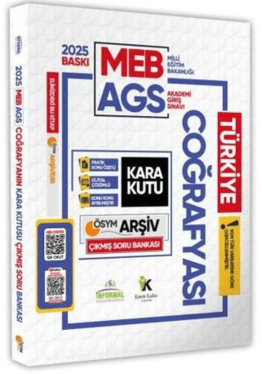 2025 MEB-AGS Coğrafya'nın Kara Kutusu ÖSYM Çıkmış Soru Havuzu Bankası Konu Özetli Video/PDF Çözümlü