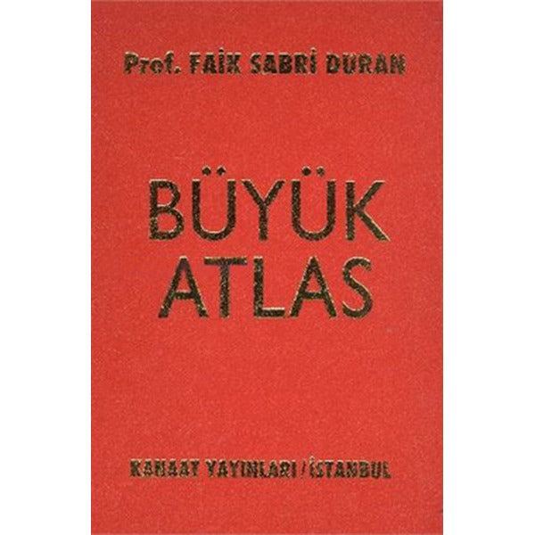 Kanaat Büyük Atlas | Kanaat Yayınları (Ciltli)