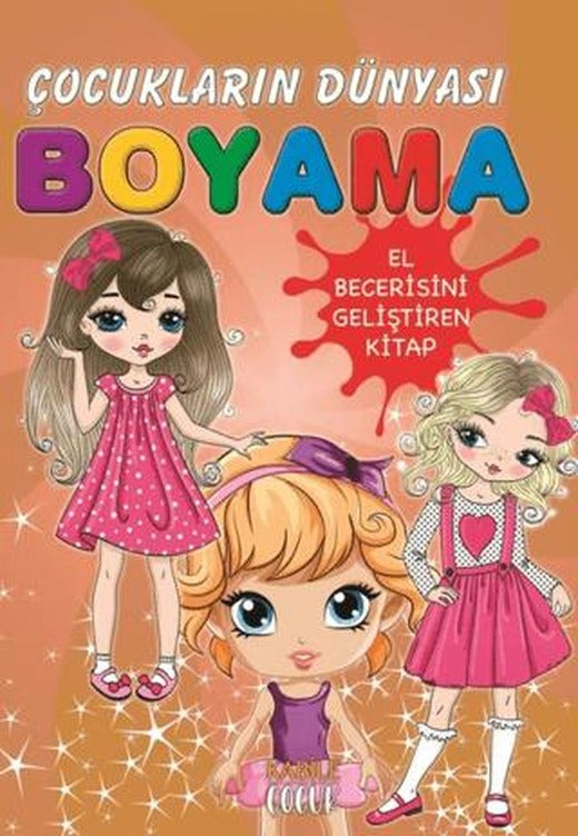 Çocukların Dünyası Boyama Kitabı 3 – Prenses Kız