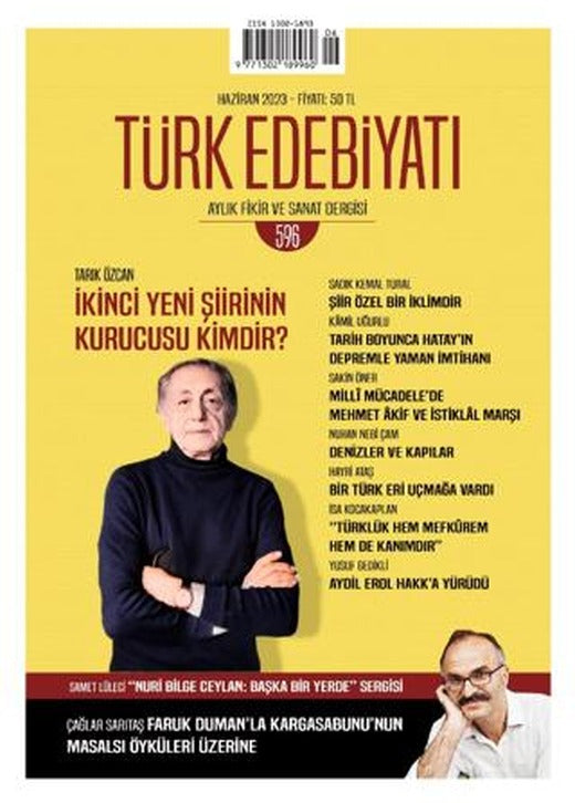 Türk Edebiyatı Dergisi Sayı: 596 Haziran 2023 | Türk Edebiyatı Dergisi (Ciltsiz)