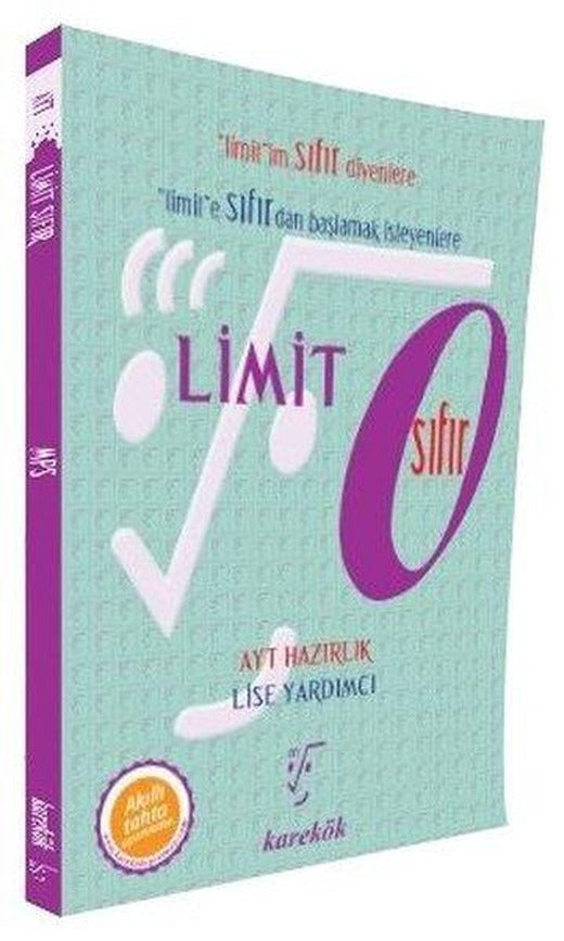 Limit Sıfır Yeni-AYT Hazırlık Lise Yardımcı | Karekök Eğitim Yayın (İnce Kapak)