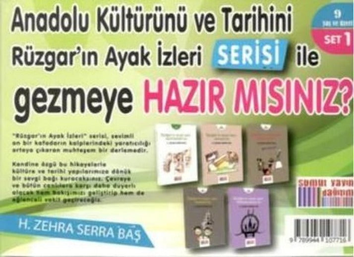 Rüzgar'ın Ayak İzleri Set 1 - 5 Kitap Takım | Somut Yayın Dağıtım