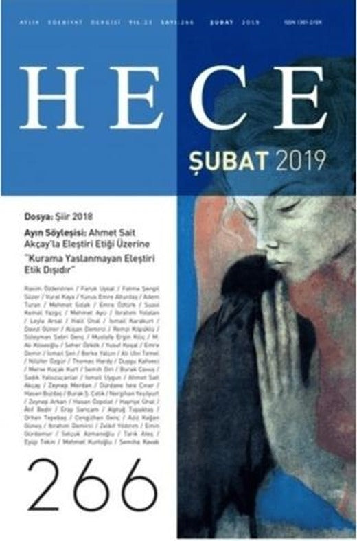 Hece Aylık Edebiyat Dergisi Sayı: 266 Şubat 2019 | Hece Dergisi (Ciltsiz)