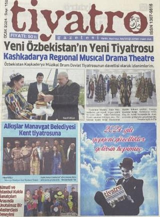 Tiyatro Gazetesi Sayı: 152 - Ocak 2024 | Tiyatro Gazetesi (Ciltsiz)