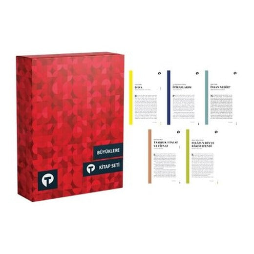 Büyüklere Kitap Seti 3 - 5 Kitap Takım | Turkuvaz Kitap (İnce Kapak)
