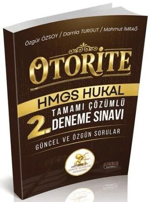 HUKAL OTORİTE HMGS 2. Deneme | Savaş Yayınevi (Ciltsiz)