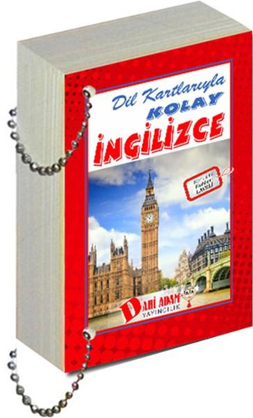 Dil Kartlarıyla Kolay İngilizce | Dahi Adam Yayıncılık (İnce Kapak)