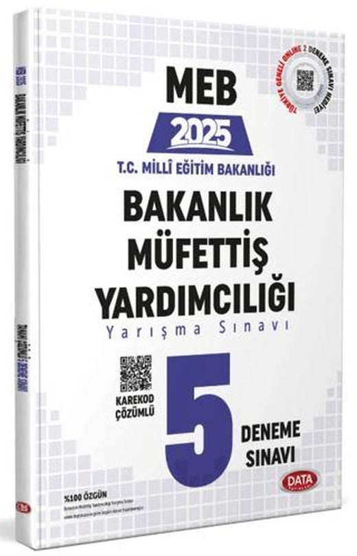 MEB Bakanlık Müfettiş Yardımcılığı 5 Deneme Sınavı - Karekod Çözümlü