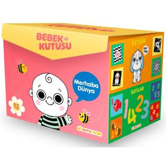 Bebek Kutusu - Merhaba Dünya! (Bebeğimin İlk Kutusu) | Bi Kutu Oyun (Ciltsiz)