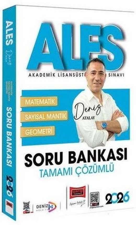 2026 ALES Tamamı Çözümlü Matematik Soru Bankası | Yargı Yayınları (İnce Kapak)
