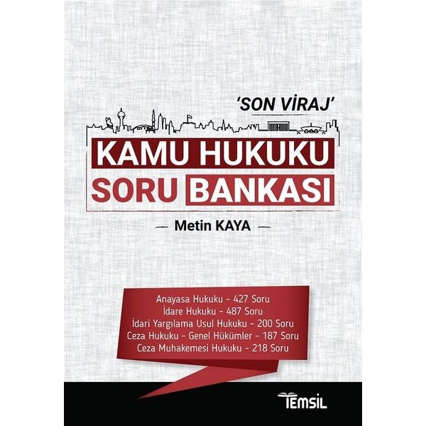Son Viraj Kamu Hukuku Soru Bankası | Temsil Kitap (Ciltsiz)