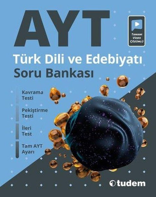 AYT Türk Dili Ve Edebiyatı Soru Bankası | Tudem Yayınları - Ders Kitapları (İnce Kapak)