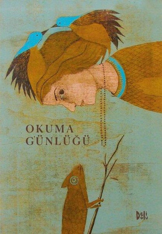 Okuma Günlüğü - Kuşlu Kapak | DeliDolu (Ciltli)