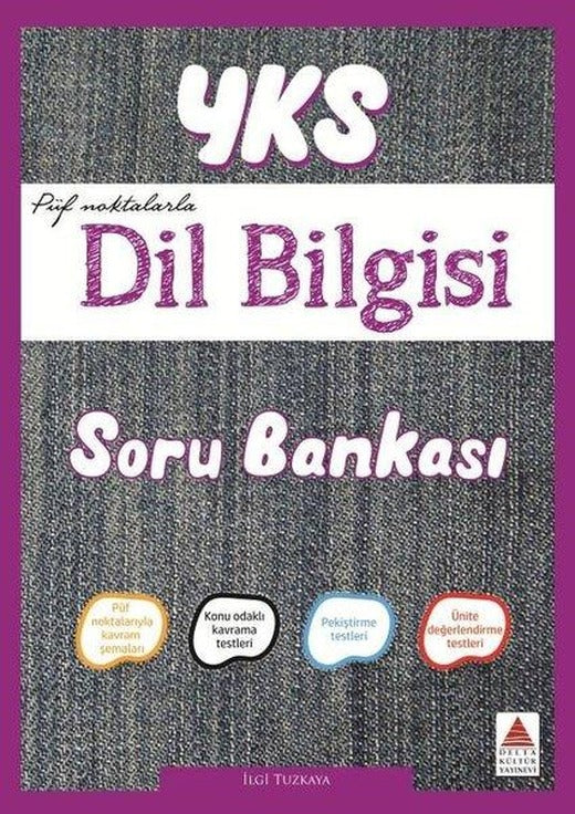Dil Bilgisi Soru Bankası | Delta Kültür-Eğitim (İnce Kapak)