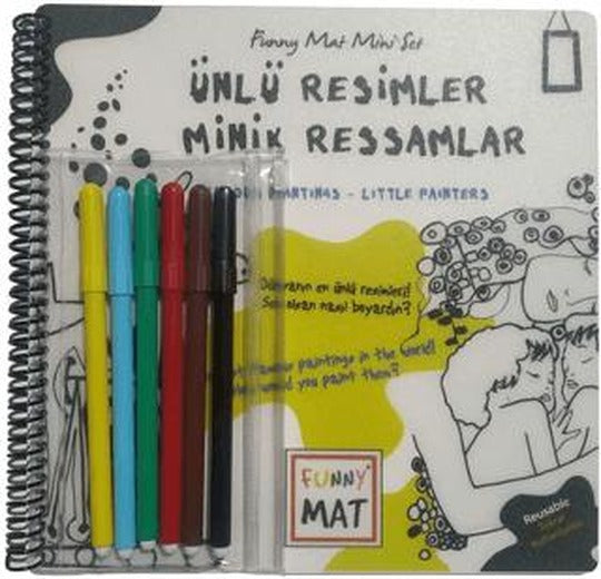 Mini Set - Ünlü Resimler Minik Ressamlar | Akademi Çocuk