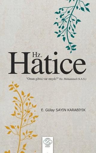Hz. Hatice | Post Yayınevi (Ciltsiz) - Resim 1