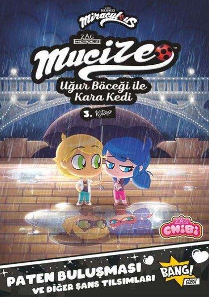 Mucize: Uğur Böceği İle Kara Kedi Chibi 3. Kitap | Komik Şeyler (İnce Kapak) - Resim 1