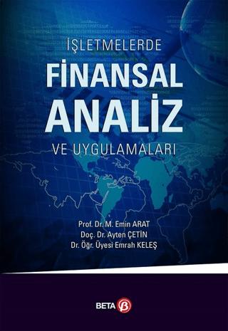 İşletmelerde Finansal Analiz ve Uygulamalar | Beta Yayınevi (Ciltsiz) - Resim 1