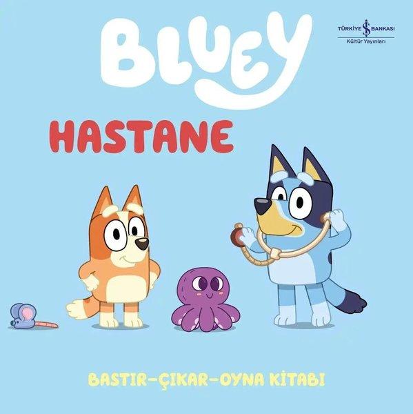 Bluey - Hastane - Bastır - Çıkar - Oyna Kitabı | İş Bankası Kültür Yayınları (Ciltli) - Resim 1