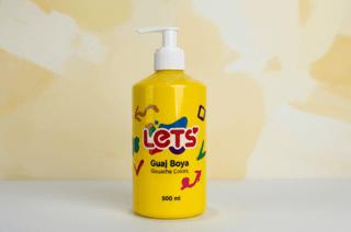 Let’s Guaj Boya Sarı 500 ml | Lets - Resim 1