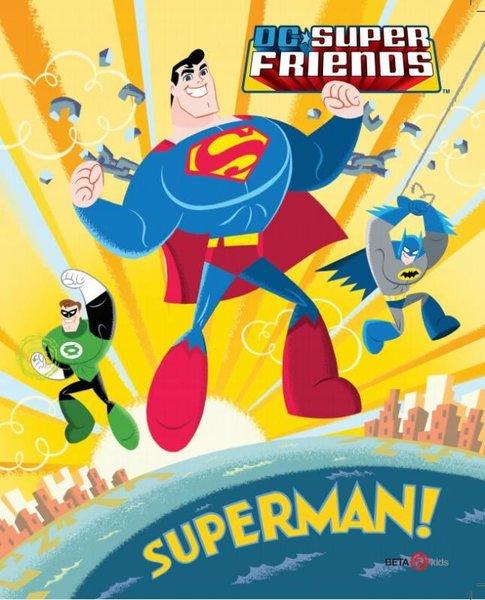 DC Süper Friends - Superman! | Beta Kids (İnce Kapak) - Resim 1