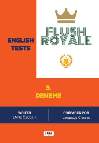 Flush Royale English Tests 3 | Tilki Kitap (Ciltsiz) - Resim 1
