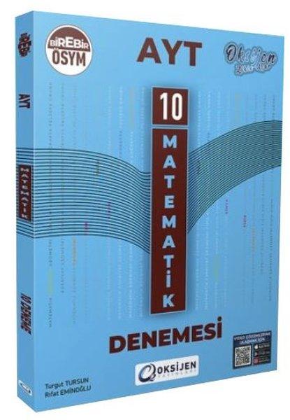 AYT Matematik 10 Branş Denemesi | Oksijen Yayınları - Eğitim (İnce Kapak) - Resim 1