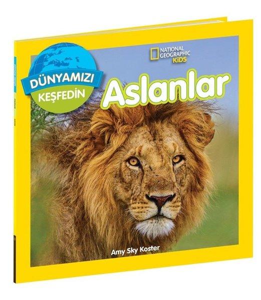 National Geographic Kids - Aslanlar - Dünyamızı Keşfedin | Beta Kids (İnce Kapak) - Resim 1