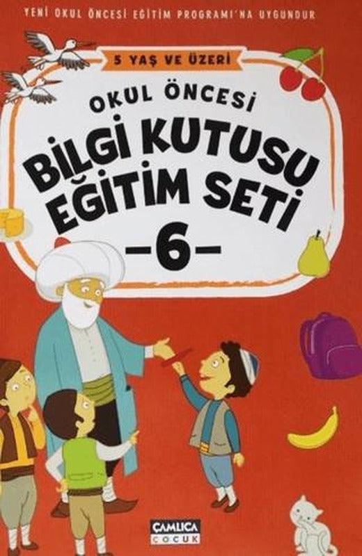 Okul Öncesi Bilgi Kutusu Eğitim Seti - 6 | Çamlıca Çocuk Yayınları (Ciltsiz)