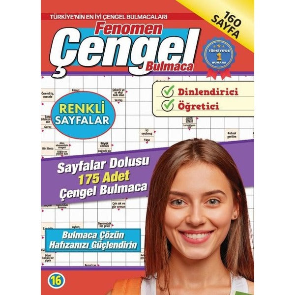 Fenomen Çengel Bulmaca - 16 | Maxi Yayıncılık (İnce Kapak)