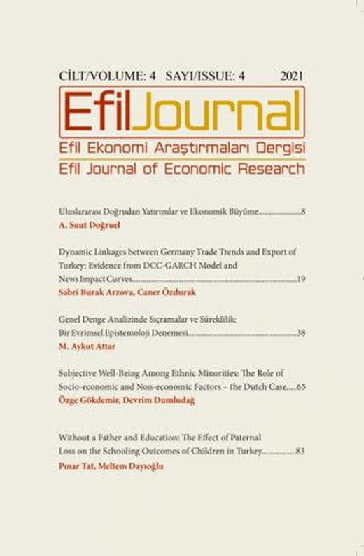 Efil Ekonomi Araştırmaları Dergisi Cilt: 4 Sayı: 4 - 2021 | Efil Journal Dergisi (Ciltsiz)
