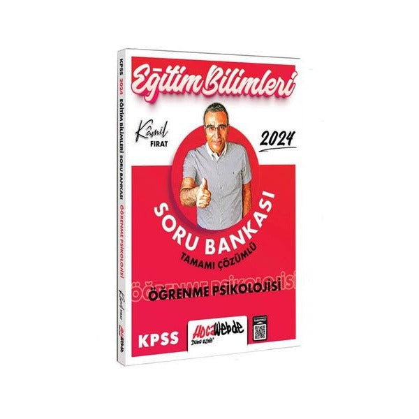 KPSS Eğitim Bilimleri Öğrenme Psikolojisi Tamamı Çözümlü Soru Bankası | HocaWebde Yayınları (Ciltsiz)
