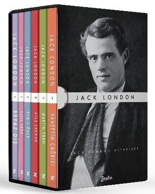 Jack London Seti-6 Kitap Takım Kutulu | Zeplin Kitap