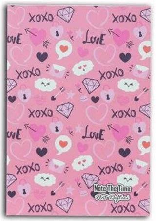 Xoxo Love Patterns Not Defteri | Note The Time - Resim 1
